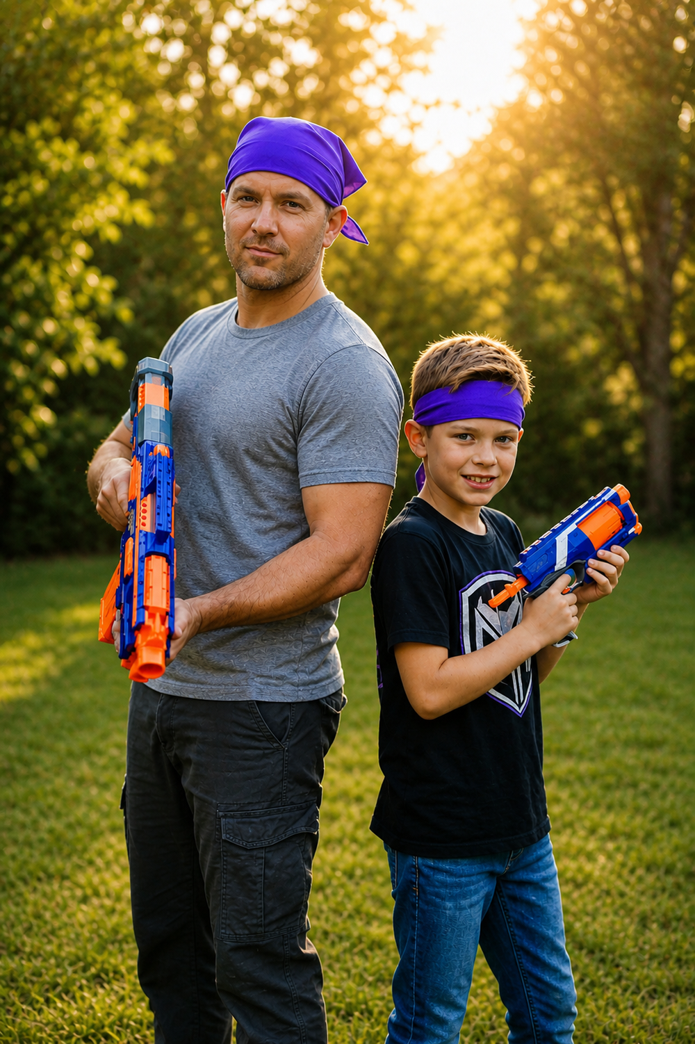 Father's Day nerf battle experience