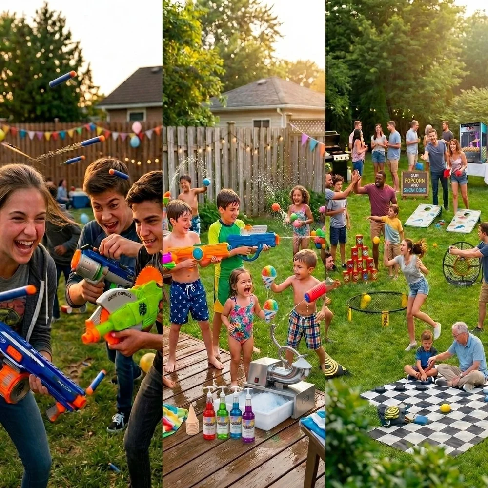 Memorial Day backyard battle experience