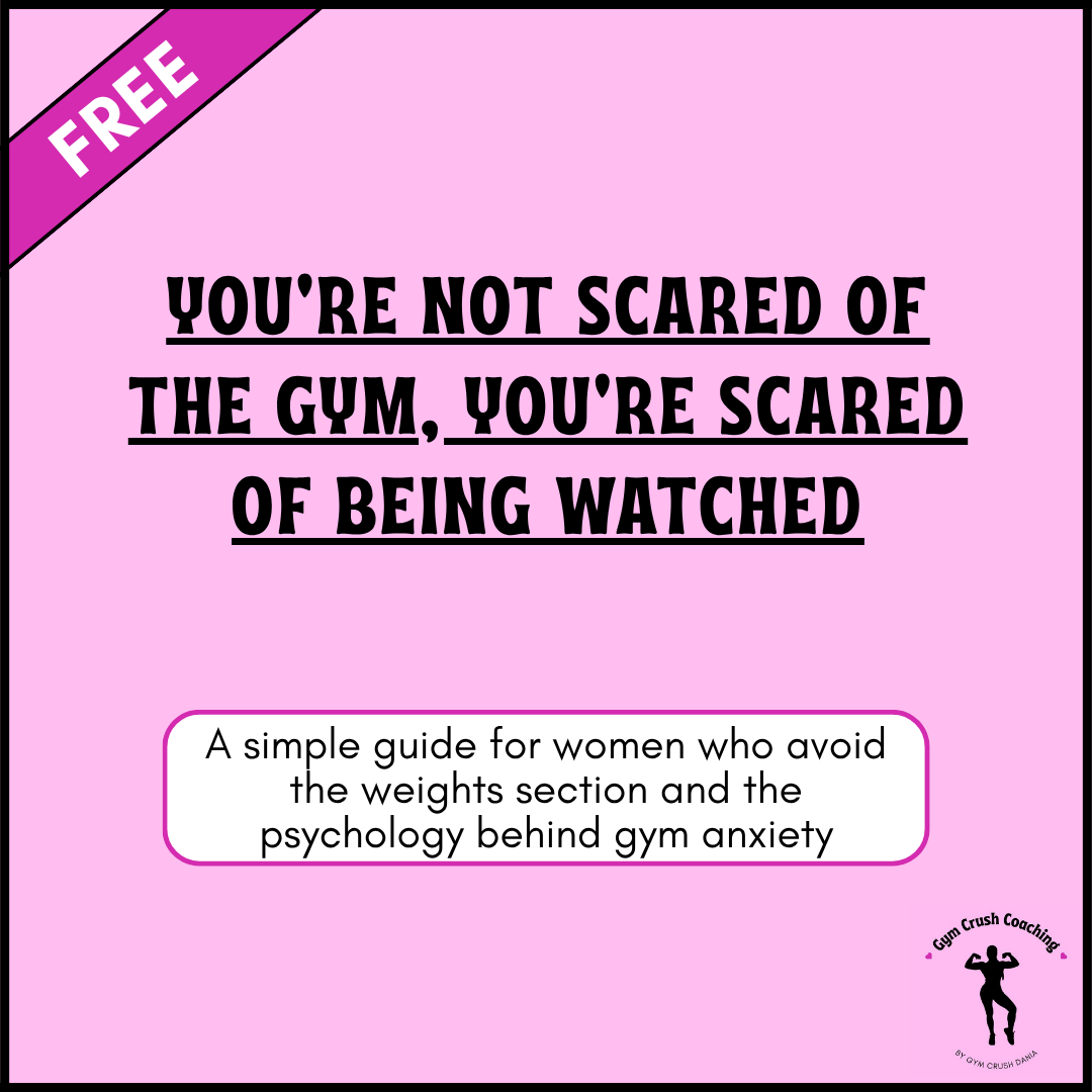 You're not scared of the gym (FREE GUIDE)