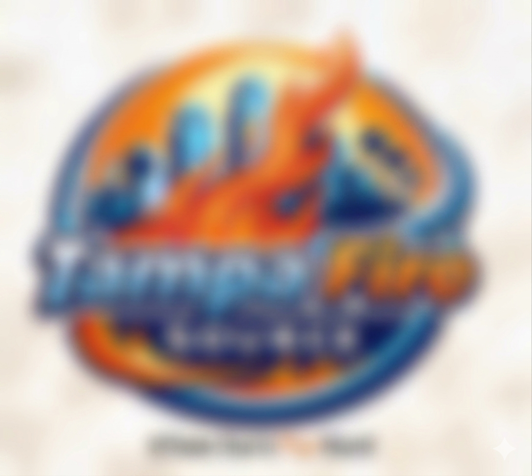 Blurry colorful logo with the text "Lollapalooza".