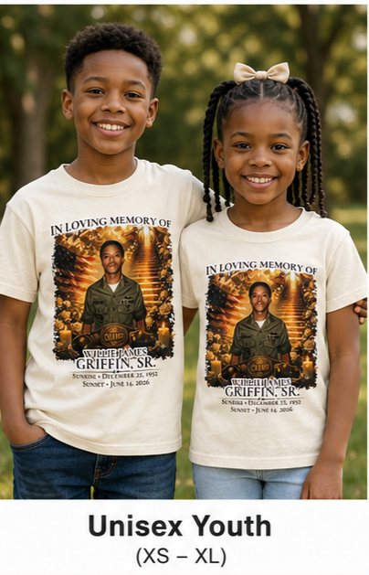 Unisex Youth- Willie Griffin Sr. Memorial Shirt