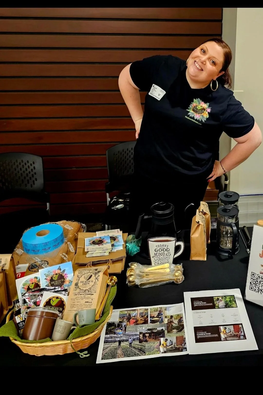 Owner Miranda - The Bean Is Green pop up 2024