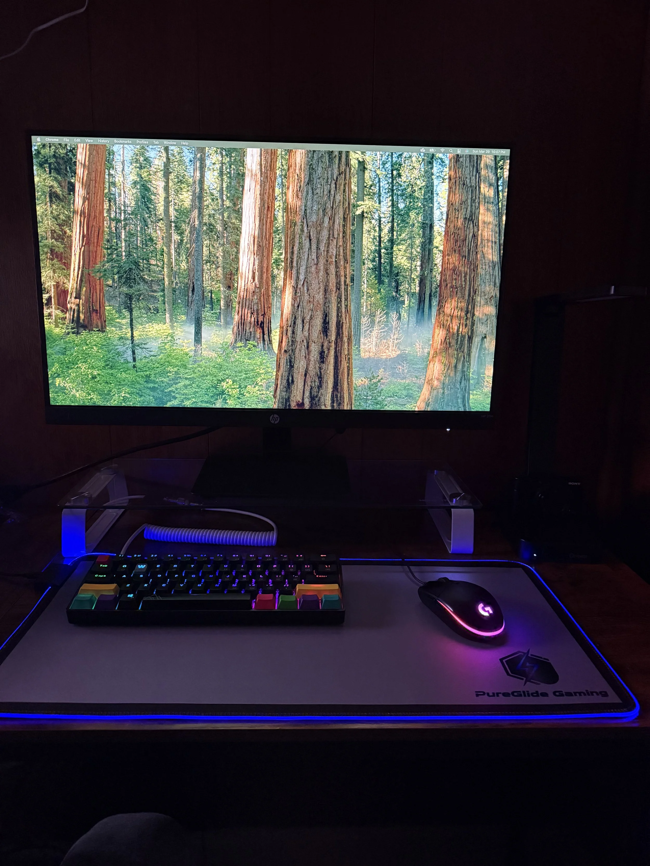LED Gaming Mouse Pad