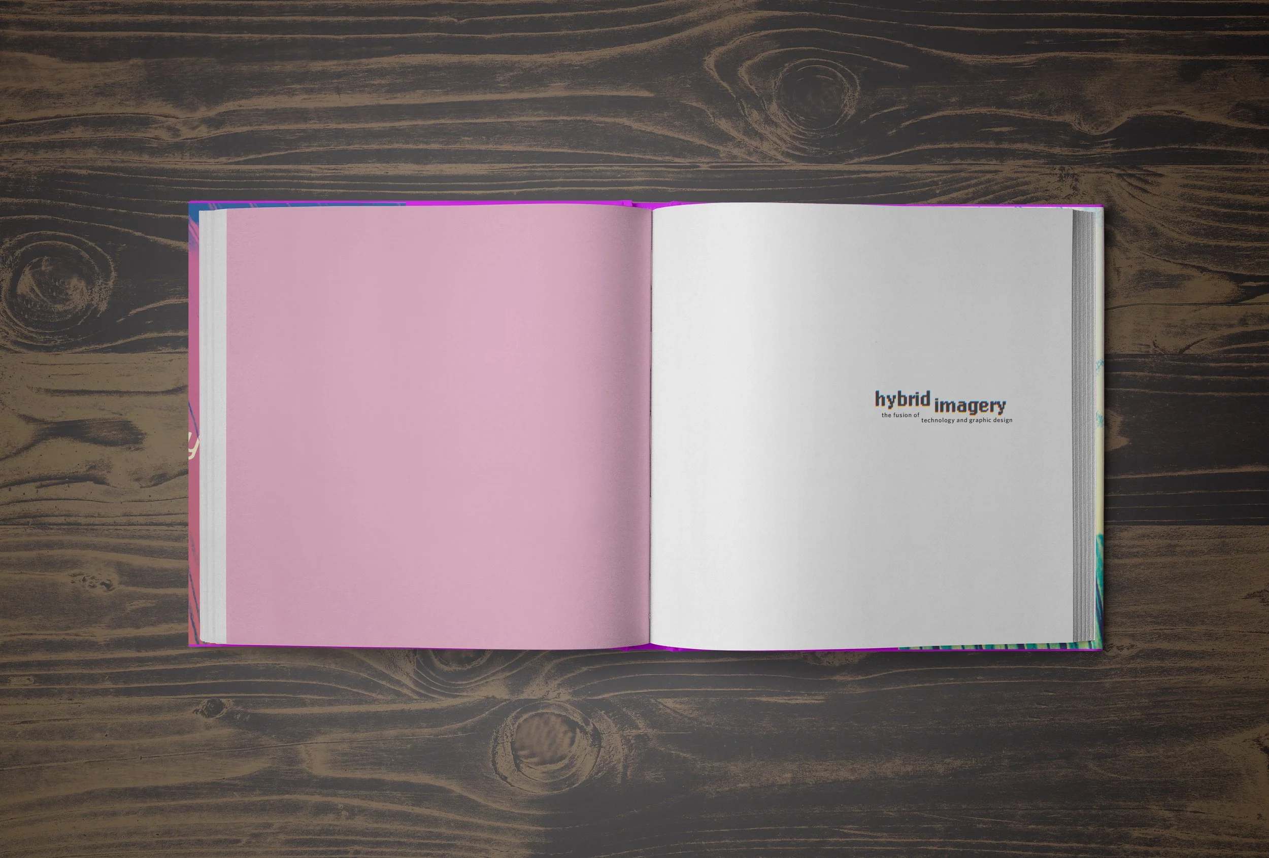 I chose lo-res as a header typeface for the front matter as nostalgia for the era of early digital.