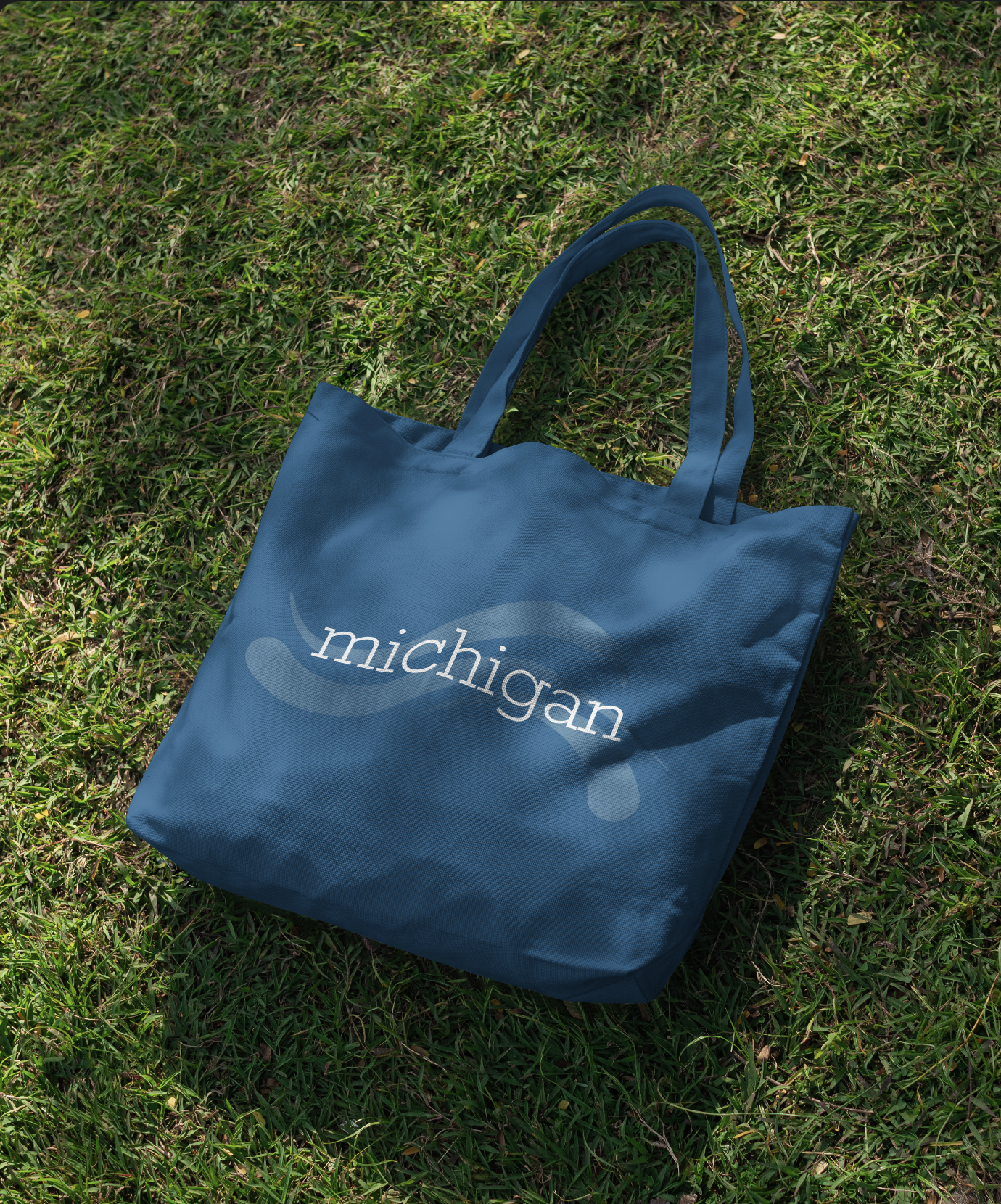 One of my personal favorite designs with the flourish in the background with the wordmark in the center.