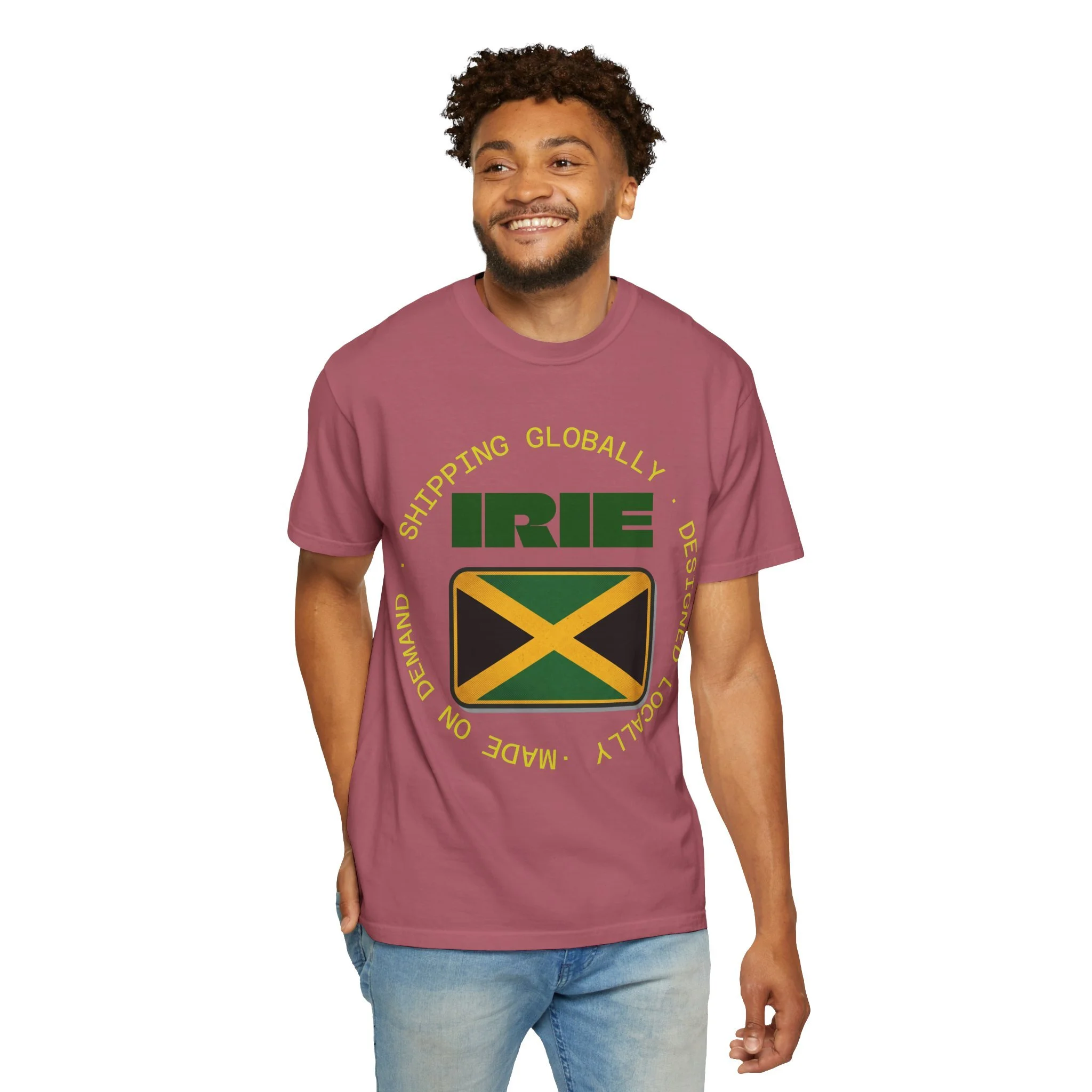 Irie Jamaican Flag Tee | Jamaica Flag T-Shirt, Reggae Vibe