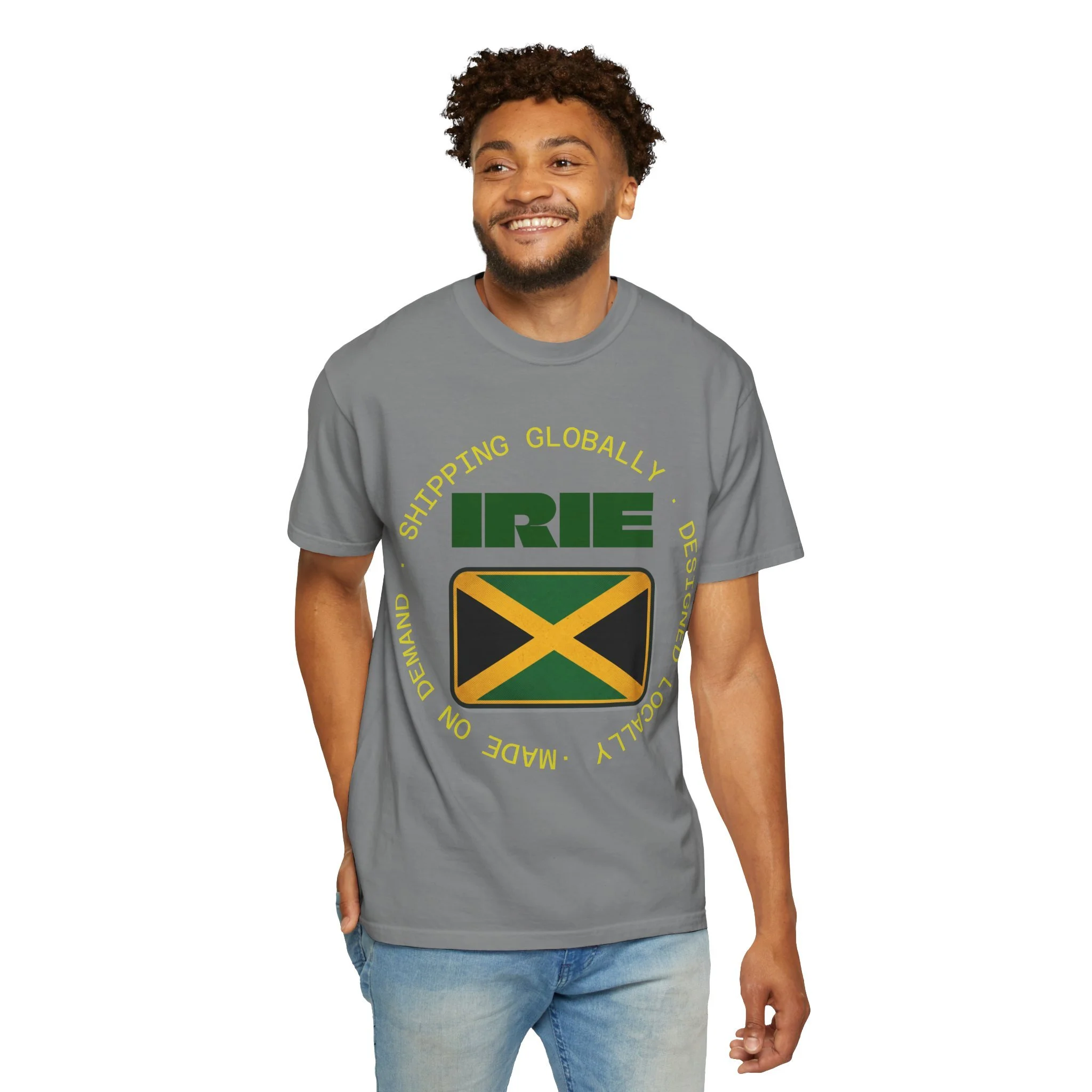 Irie Jamaican Flag Tee | Jamaica Flag T-Shirt, Reggae Vibe