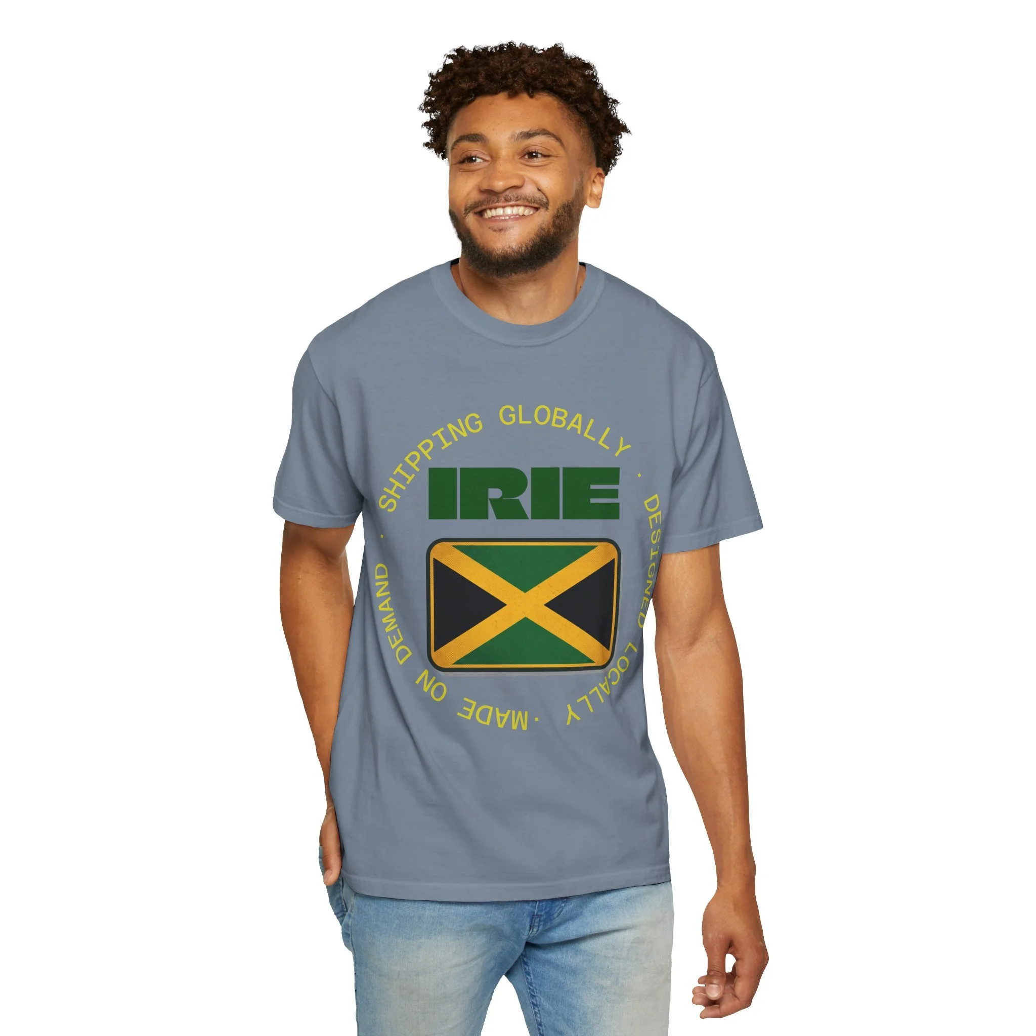 Irie Jamaican Flag Tee | Jamaica Flag T-Shirt, Reggae Vibe