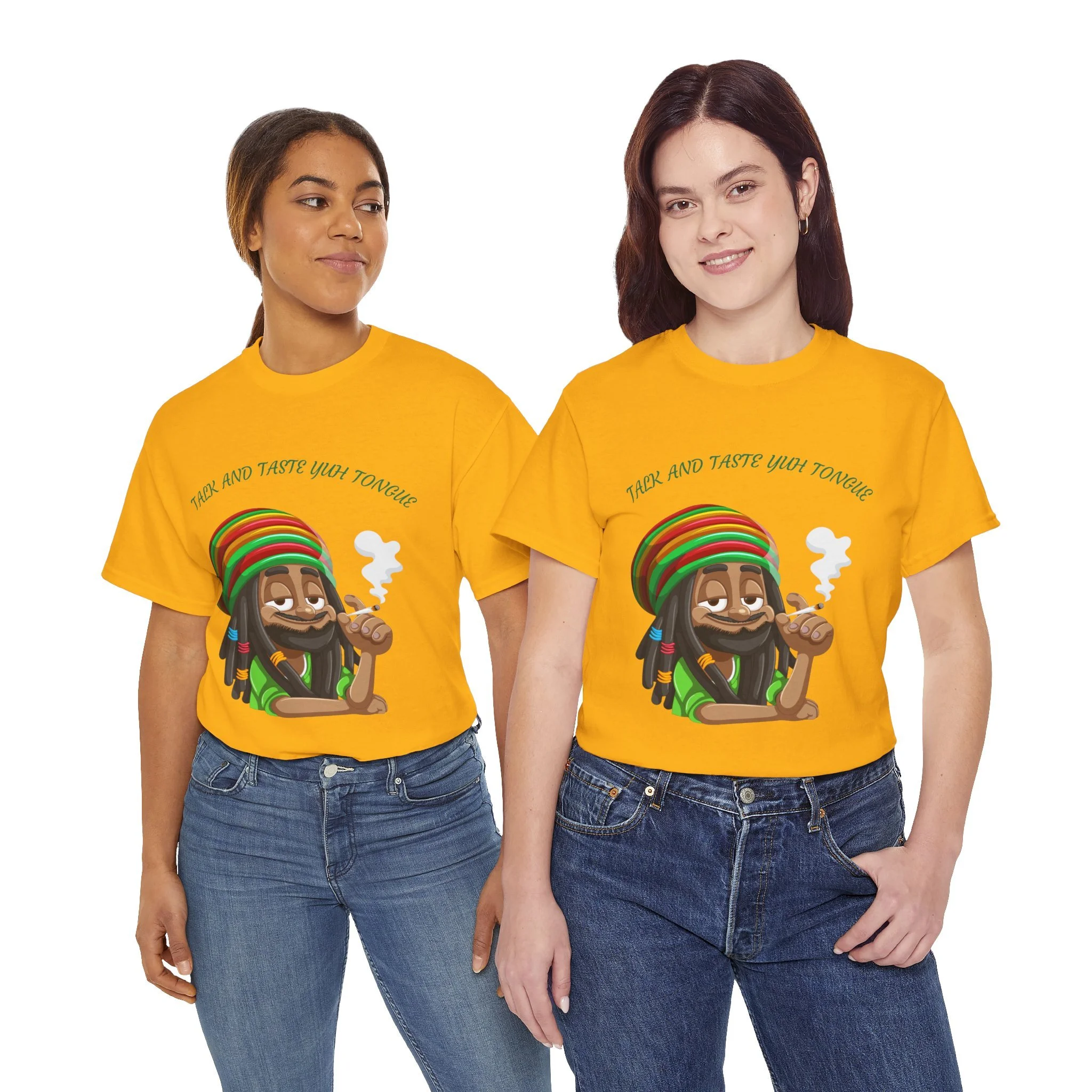 Rasta Face T-Shirt | Reggae  Graphic Tee, Red Green Yellow Lion Shirt