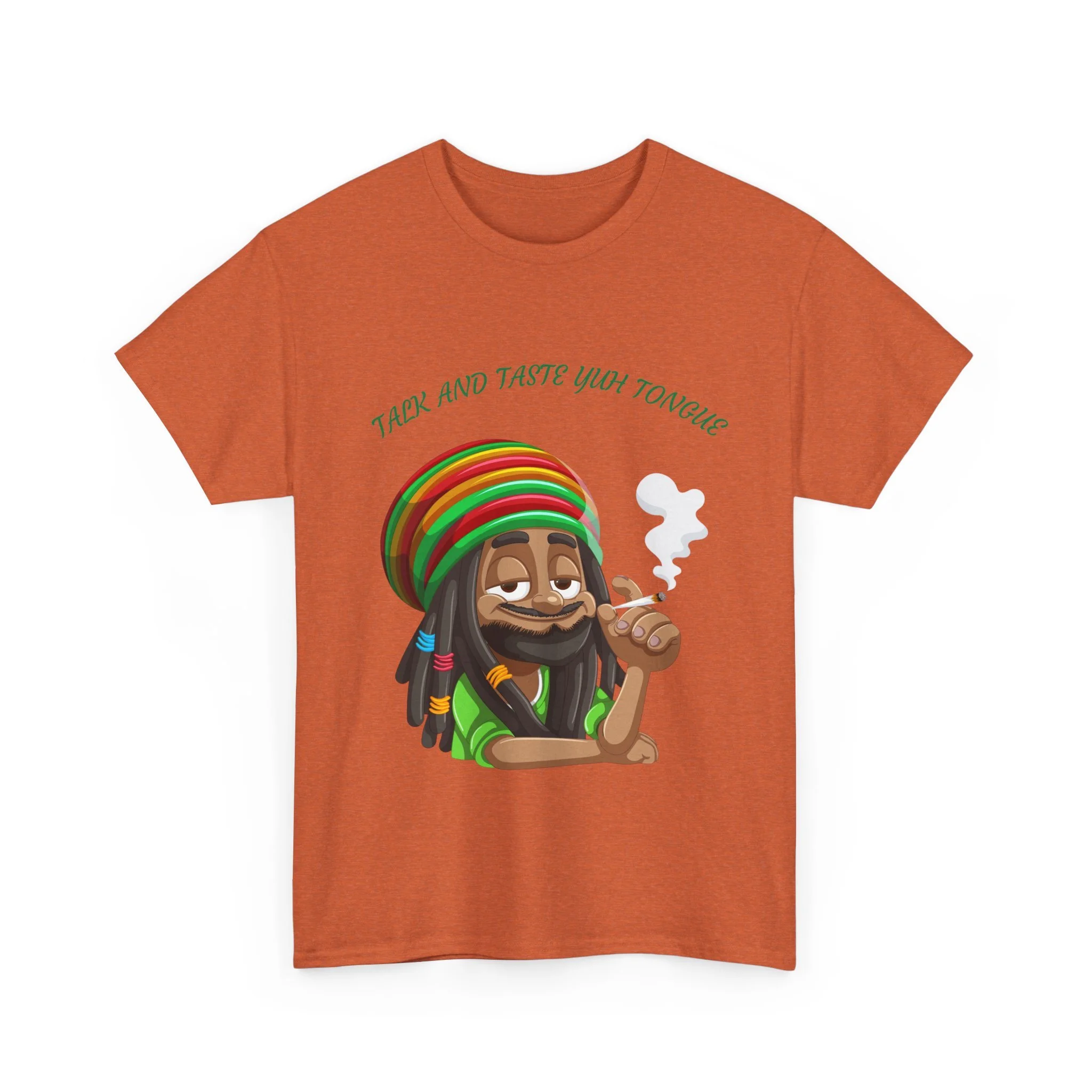 Rasta Face T-Shirt | Reggae  Graphic Tee, Red Green Yellow Lion Shirt