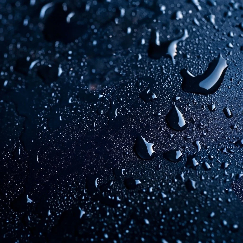 See those water droplets?
That is EcoFinish&reg; doing exactly what it was designed to do. Non-porous, stain resistant, and smoother than anything traditional plaster can offer &mdash; bonded permanently to your pool surface and built to outlast Hawa