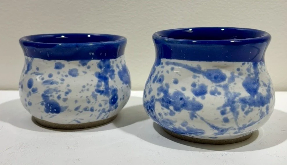 Blue and White Mugs - Ceramic - 2025