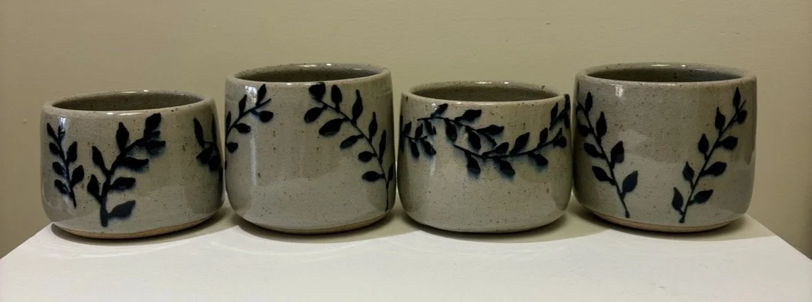 Doodle Vine Cups - Ceramic - 2026