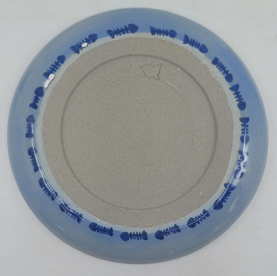Bottom of koi fish plate - Ceramic - 2025