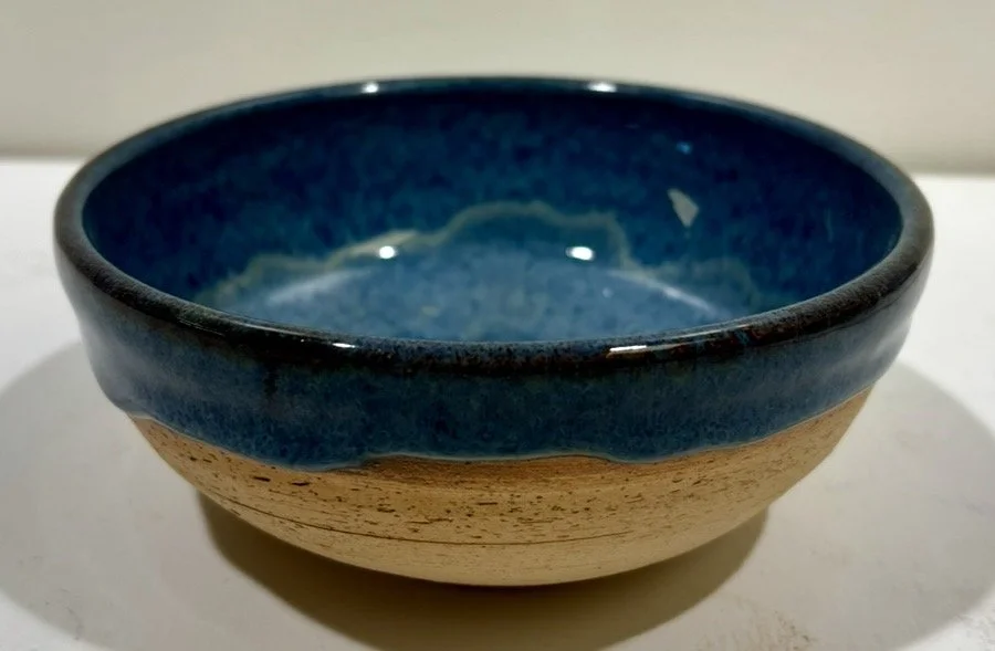 Floating Blue Bowl - Ceramic - 2025
