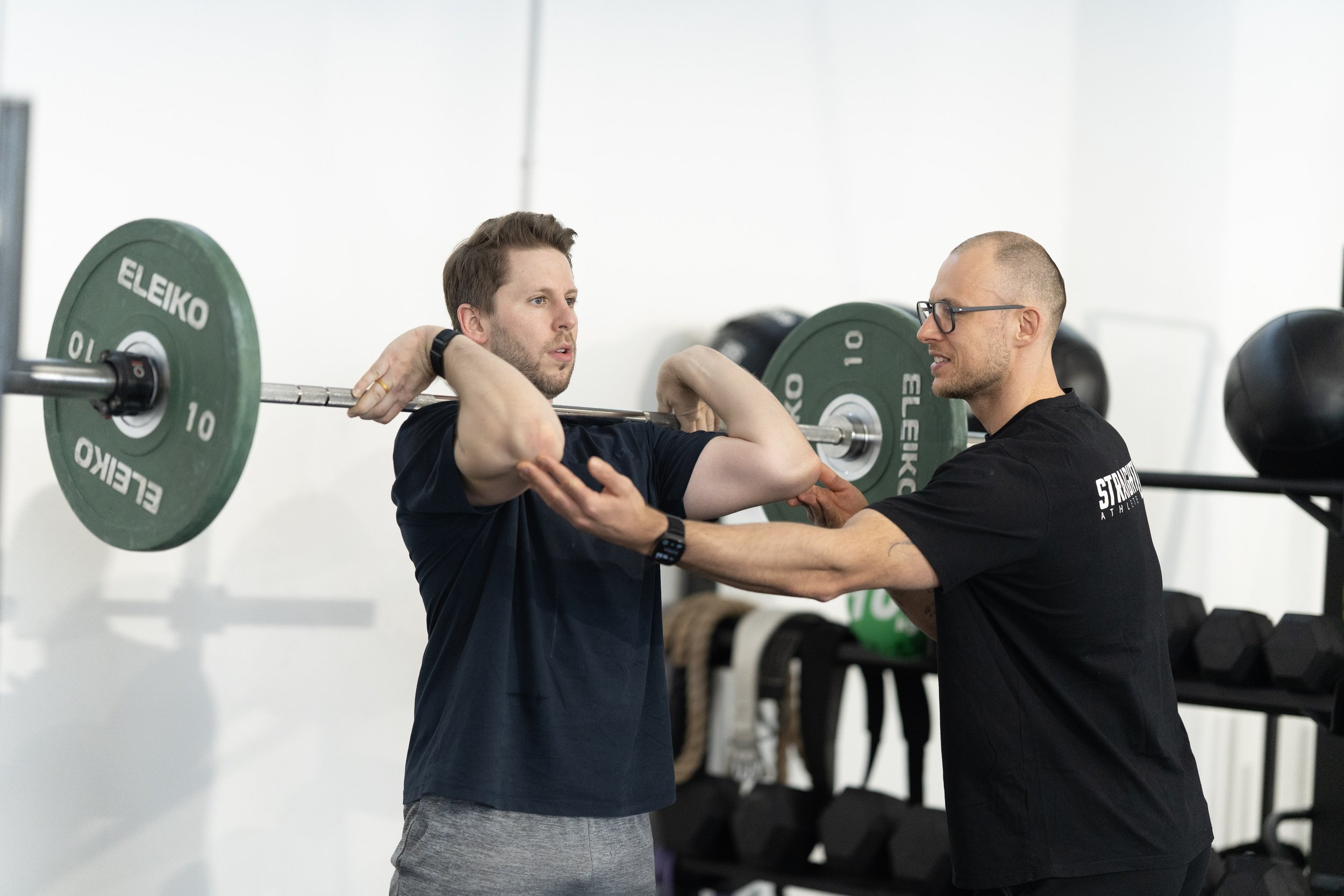 Trainer Jonas beim coachen