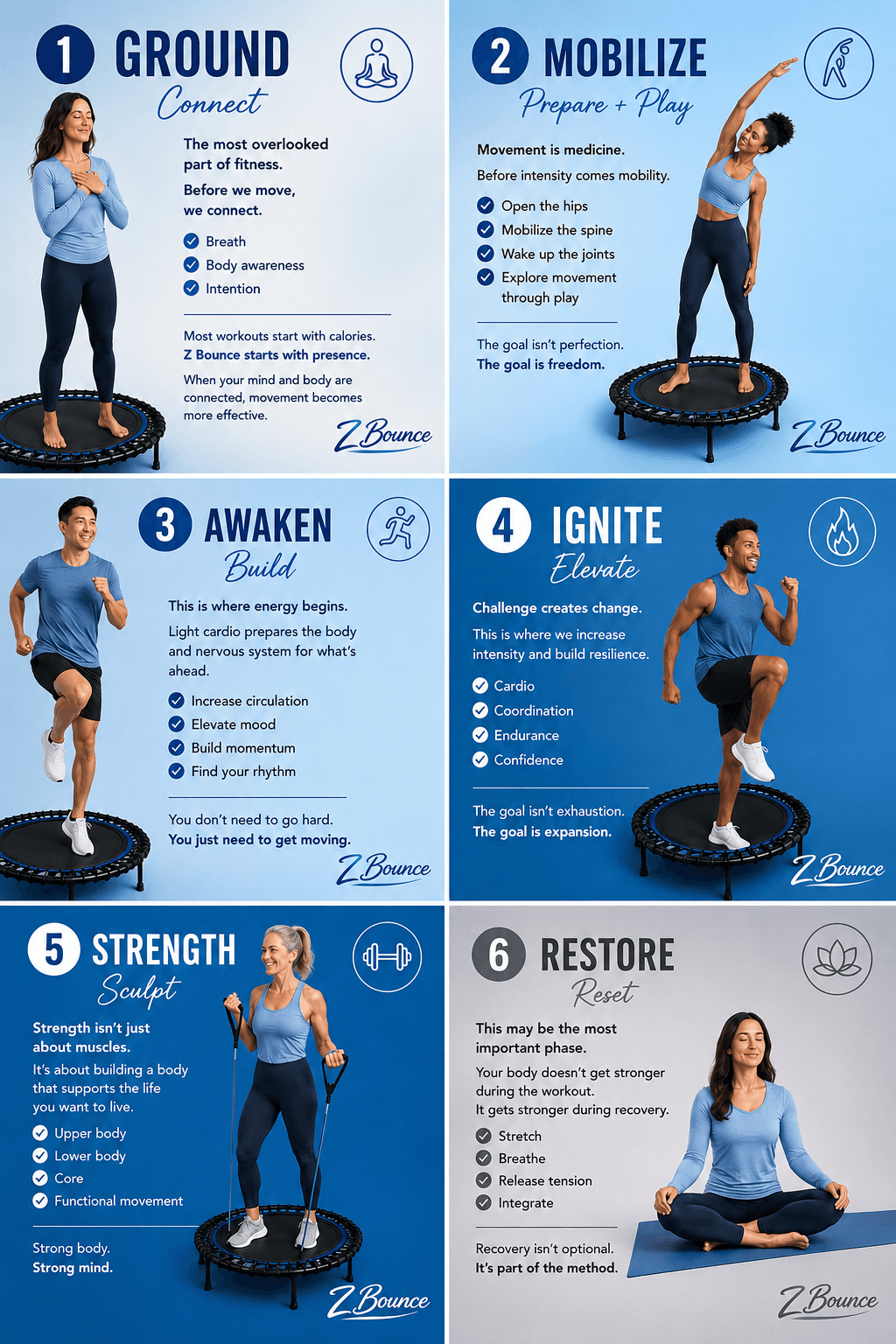 6 Step Chart of Z Bounce