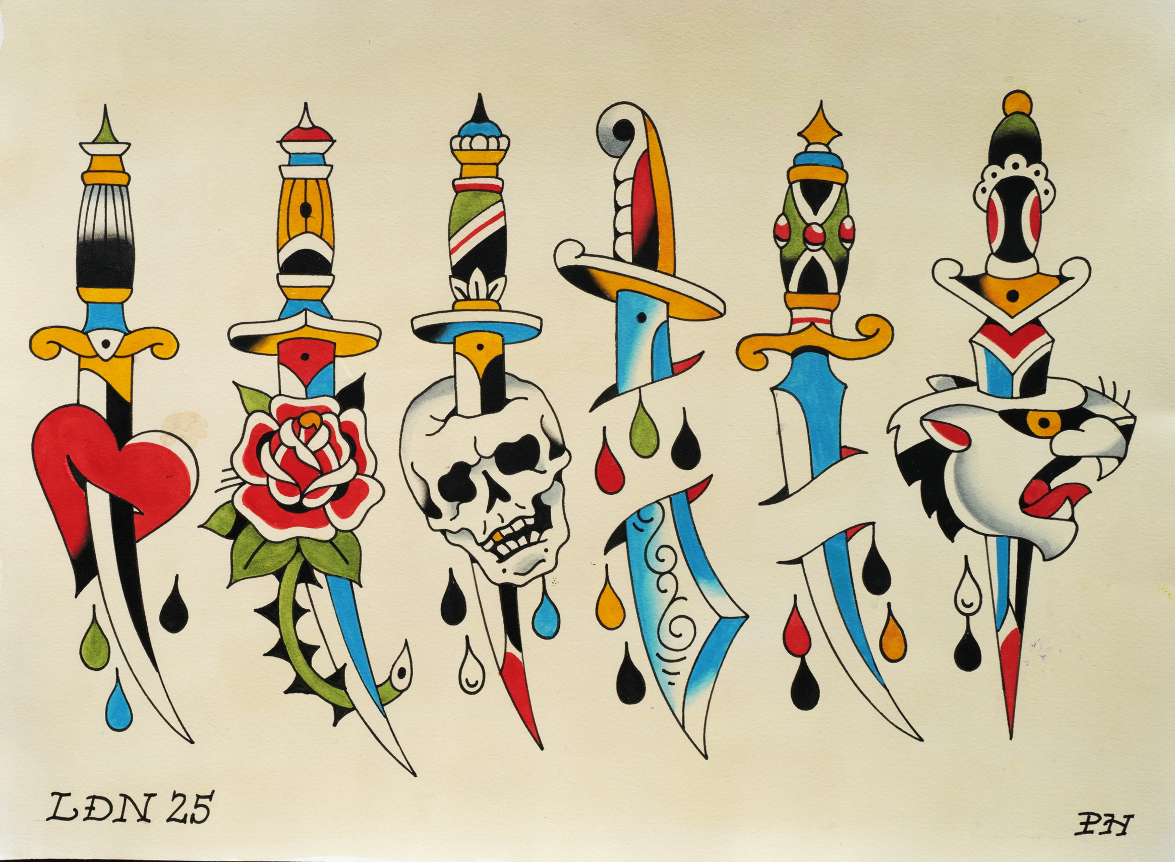 Tattoo flash