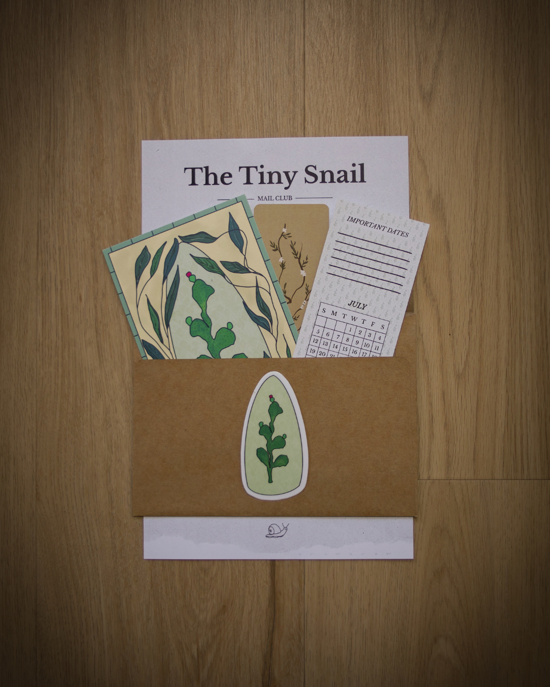 The Tiny Snail - Mail Club