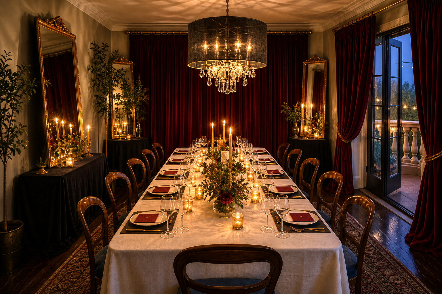 The table is set
