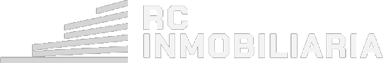 Logo of RC Inmobiliaria with stylized building graphic.