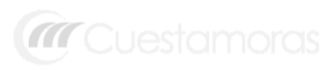 Cuestamoras logo on a black background