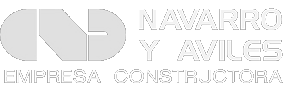 Logo of Navarro y Aviles, a construction company