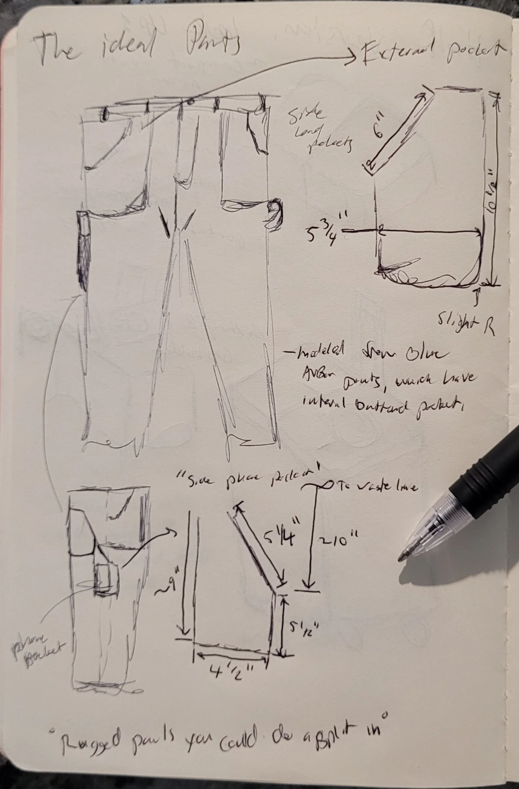 Rugged Pants