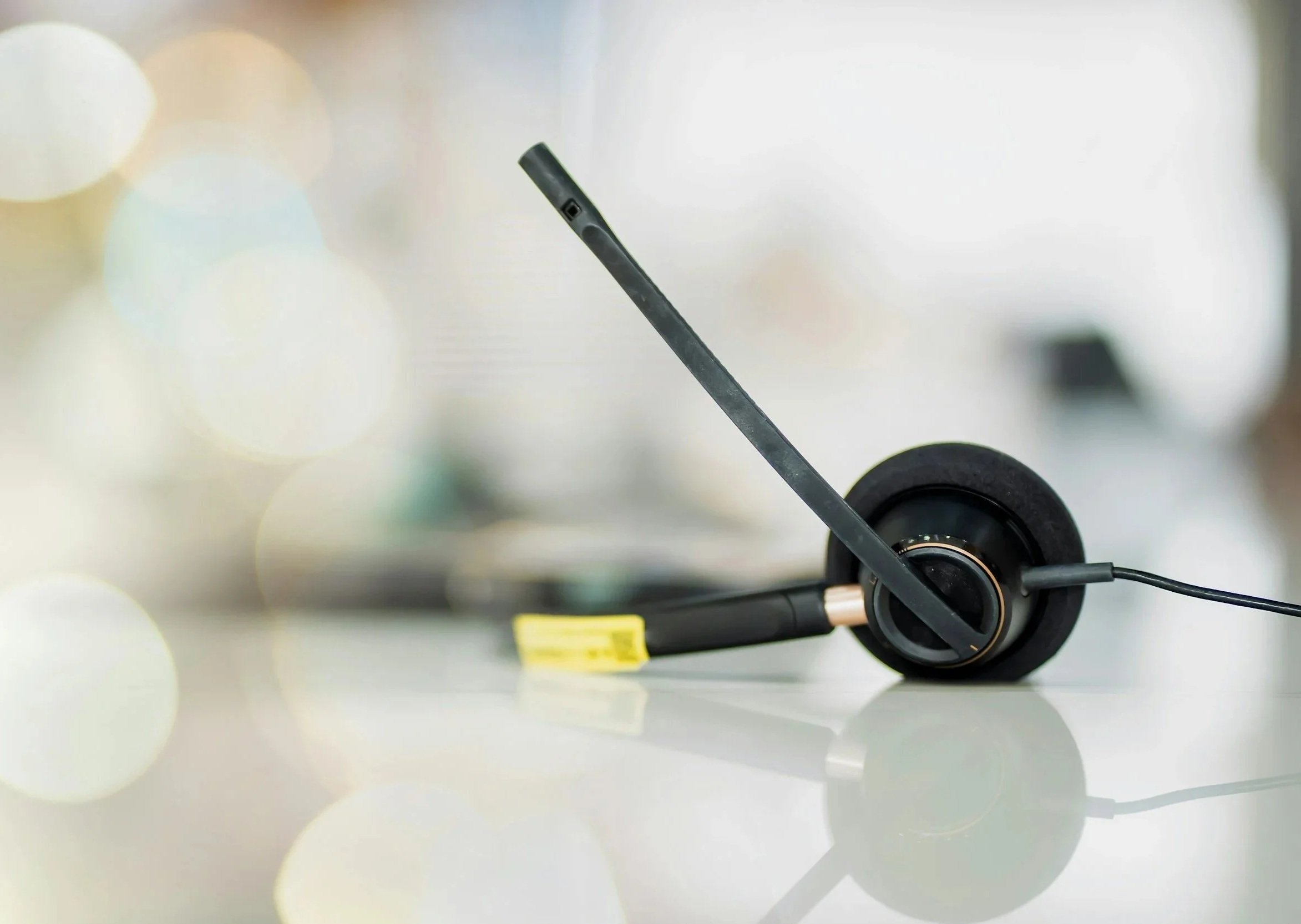 Casque d'écoute pour session d'aide à distance facile et rapide