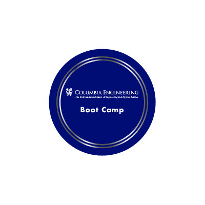 Columbia Engineering Data Analytics certification badge — Loomify People and Culture founder