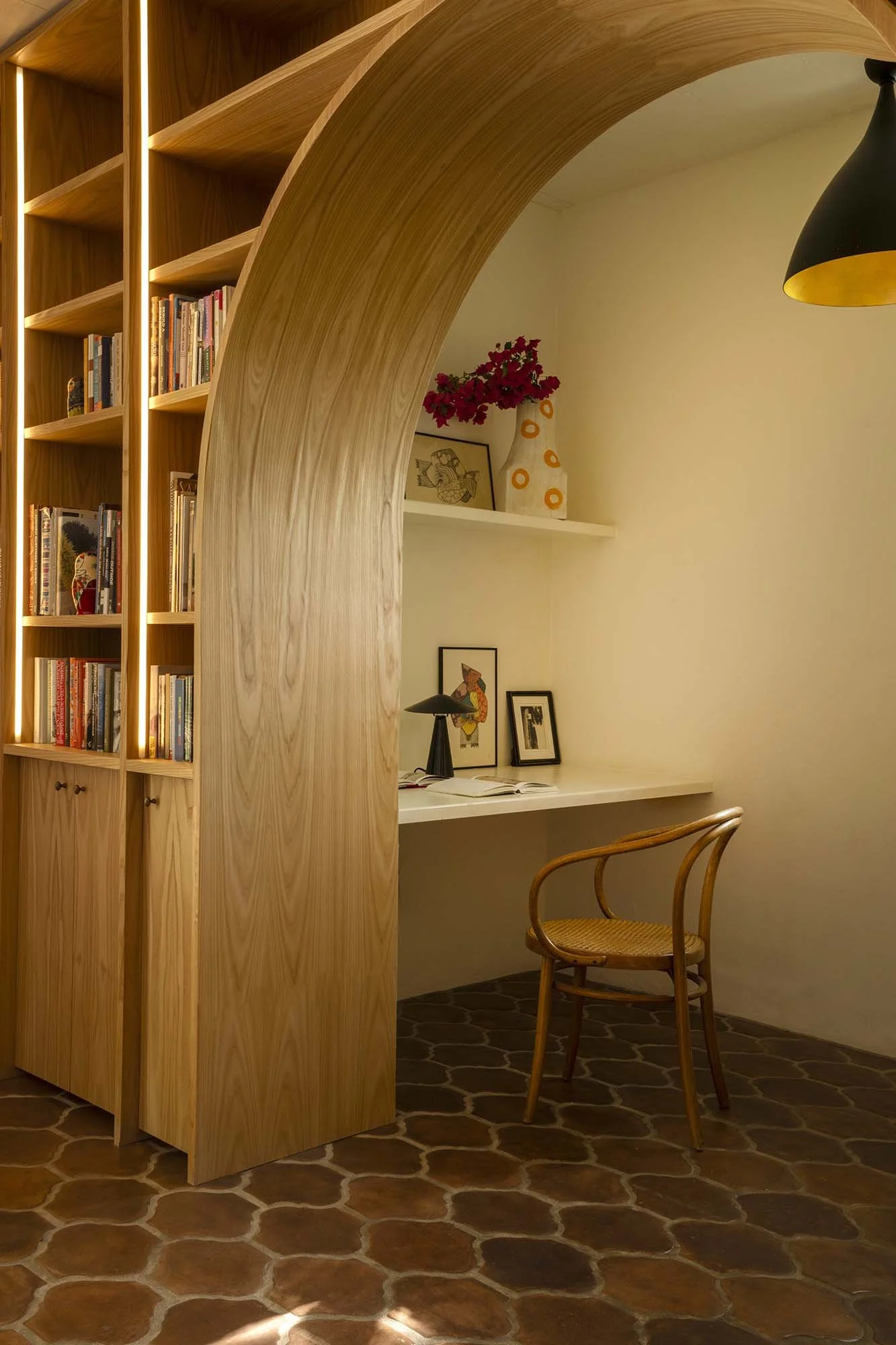 PL6014-019-library-nook-curved-wood-arch-desk-bentwood-chair.jpg