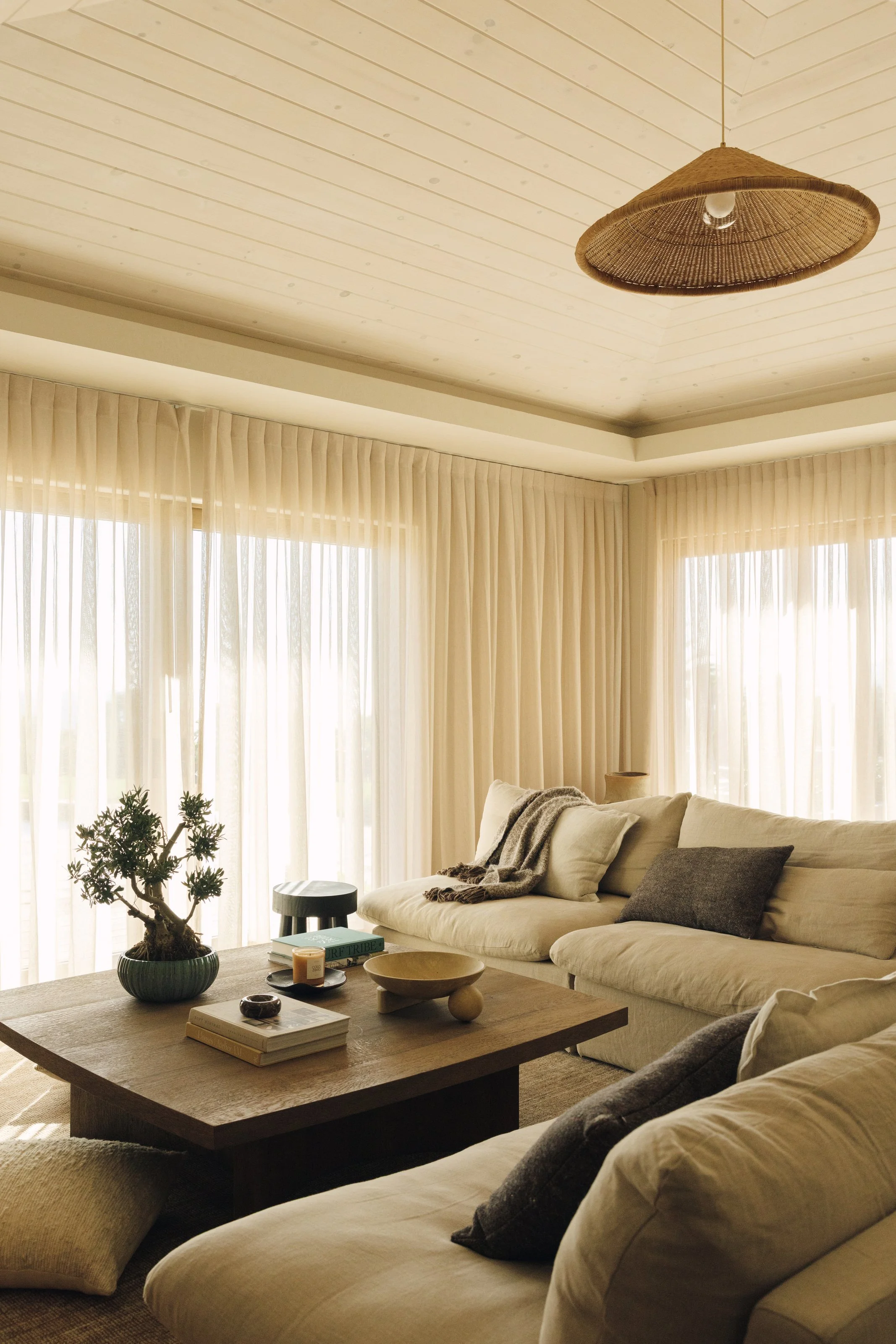 Family room seating from the opposite side