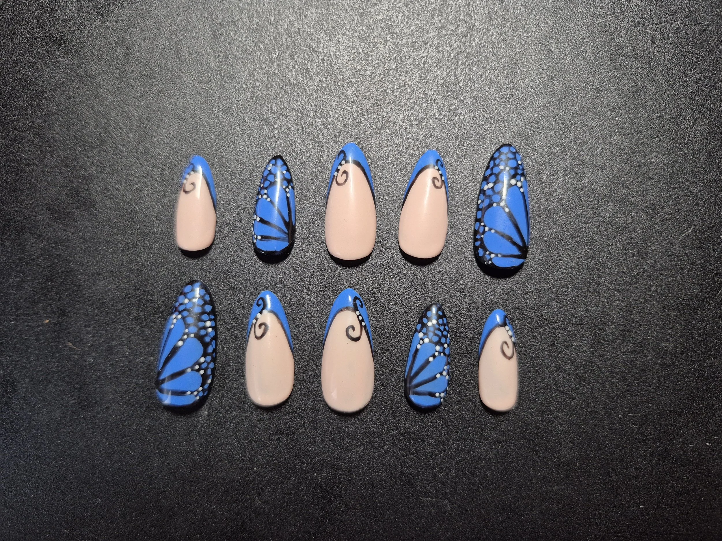 Blue Flutter Set