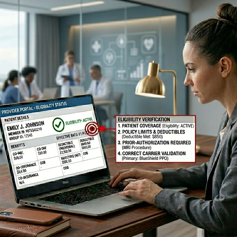INSURANCE & ELIGIBILITY VERIFICATION