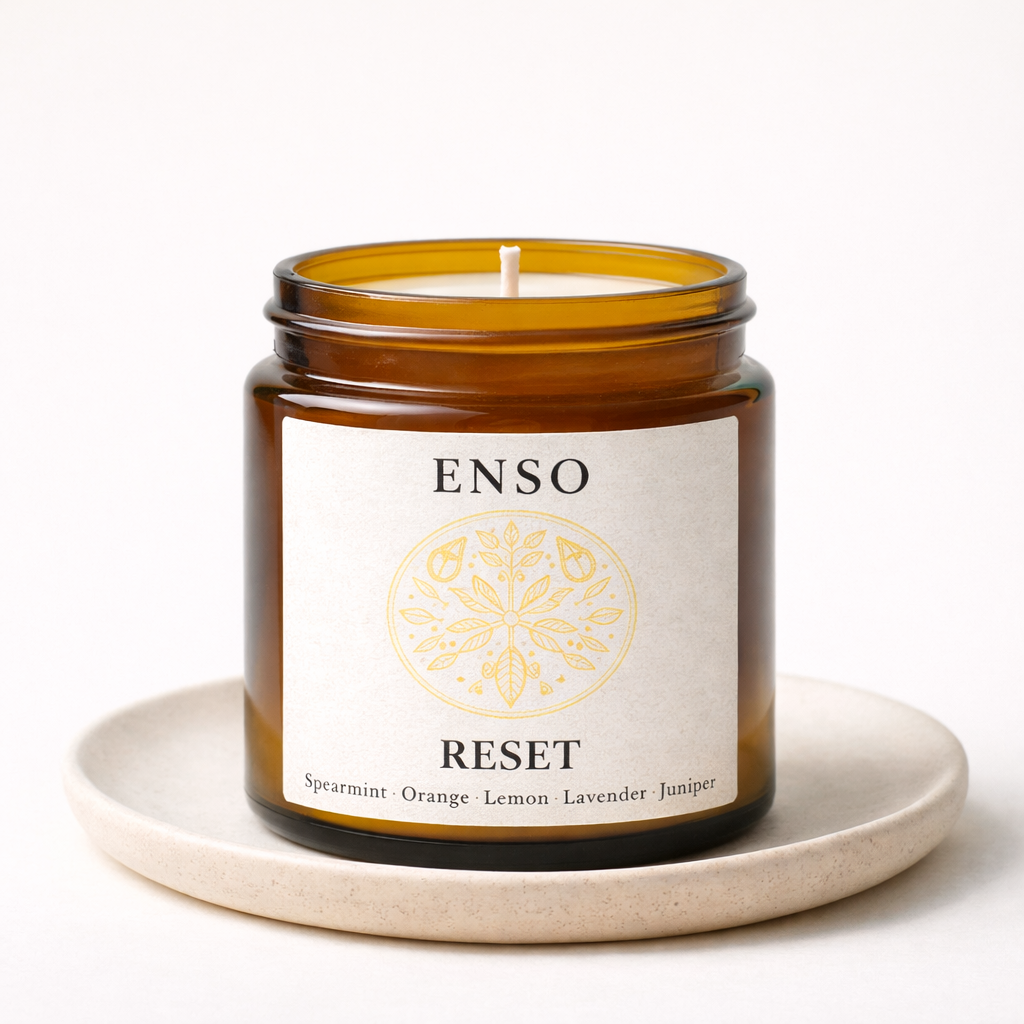 Refreshing Mint & Citrus Candle | ENSO RESET