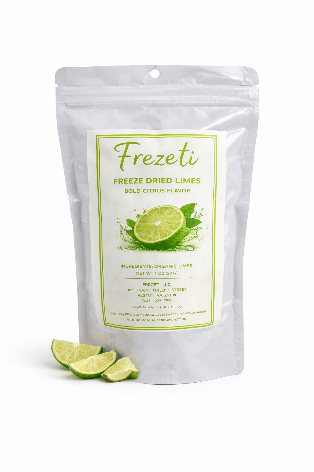 Freeze Dried Organic Limes