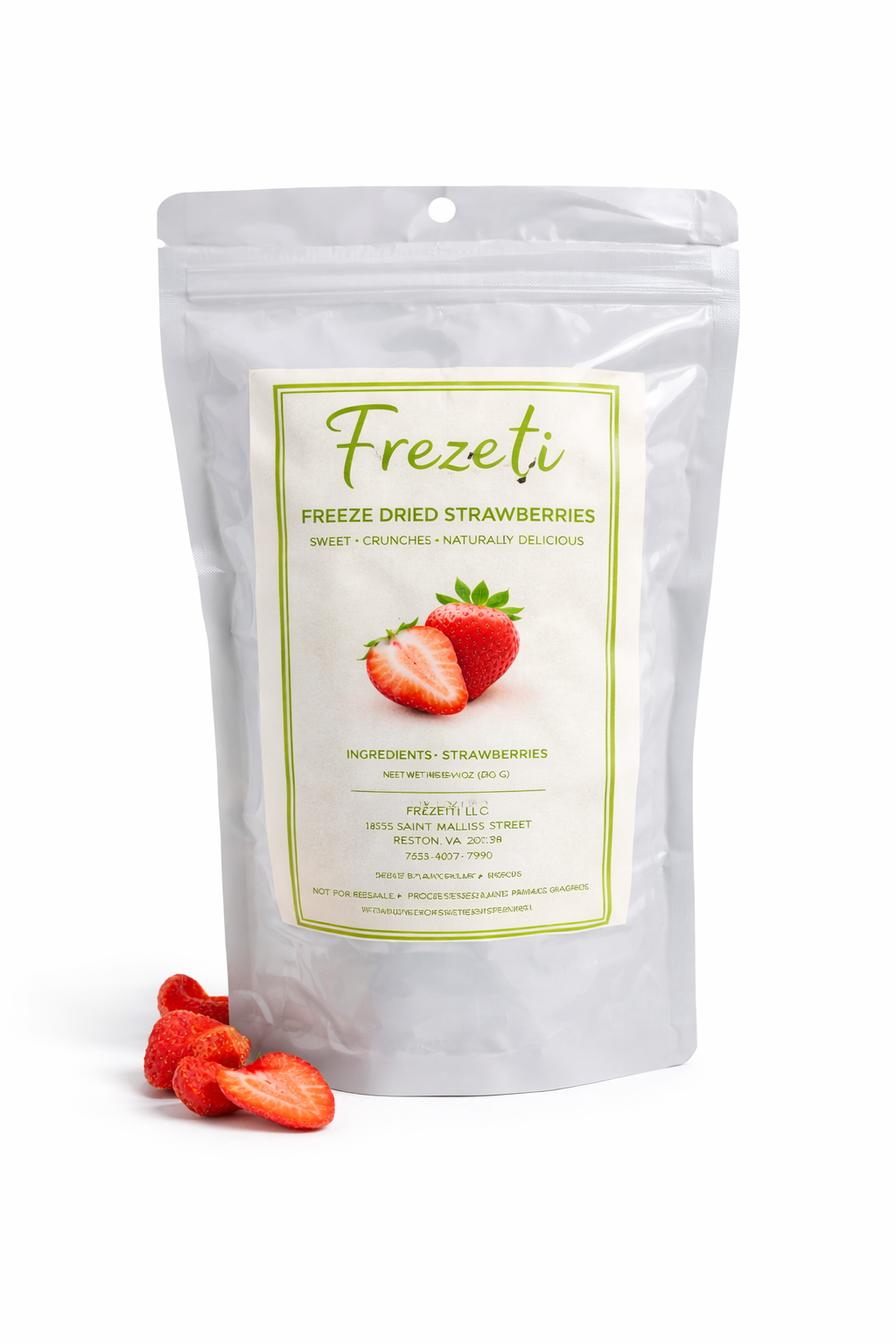 Organic Freeze Dried Strawberries