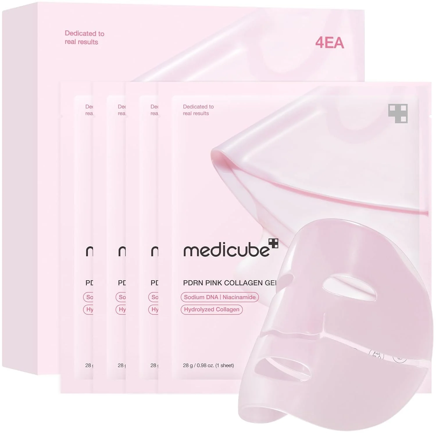 Medicube PDRN Pink Collagen Gel Mask 4ea