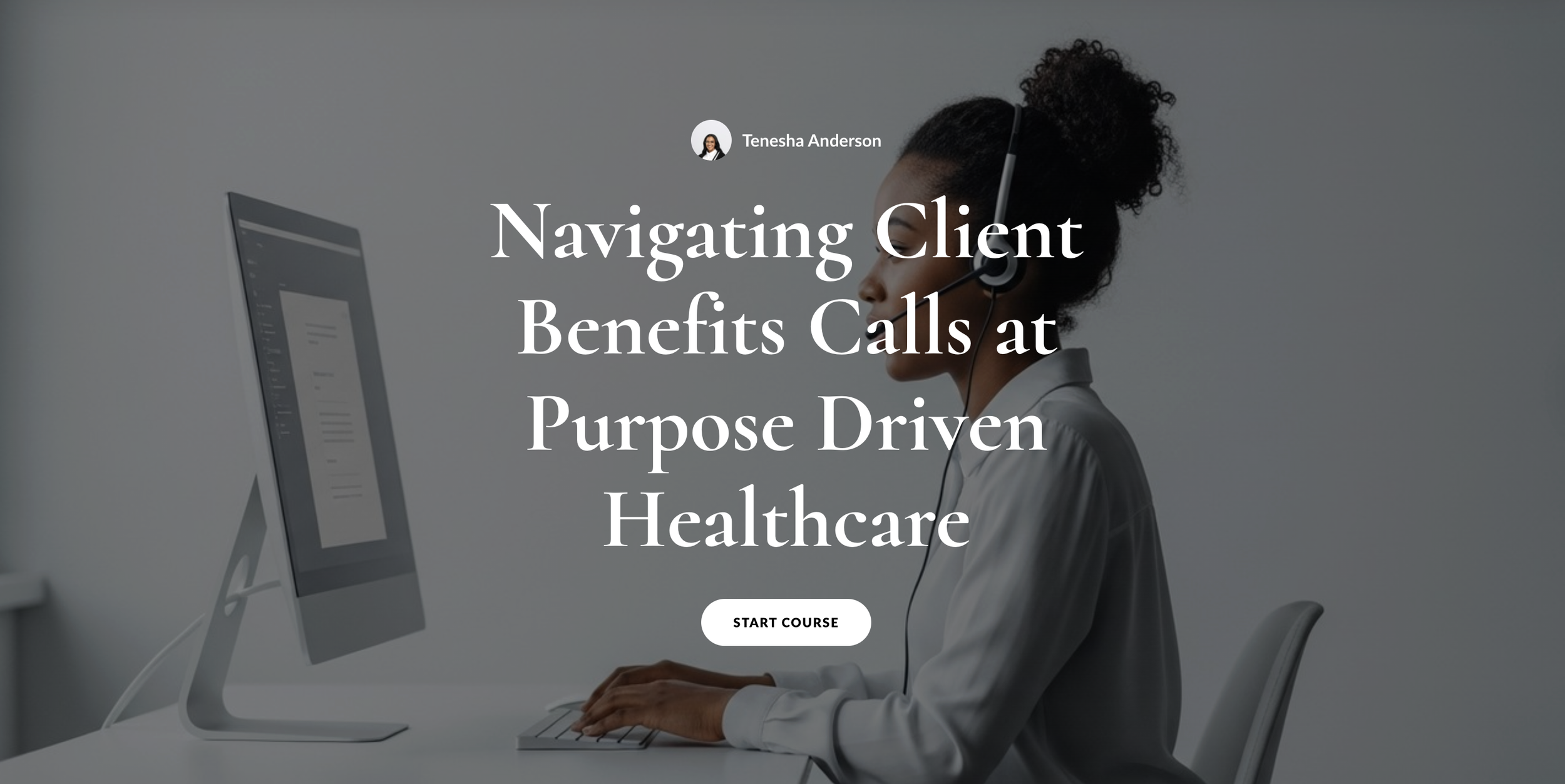 Purpose Driven Healthcare