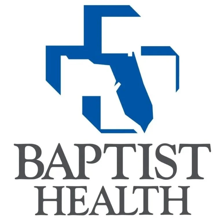 Baptist Health logo — local Jacksonville affiliation of Swell Smiles Pediatric Dentistry