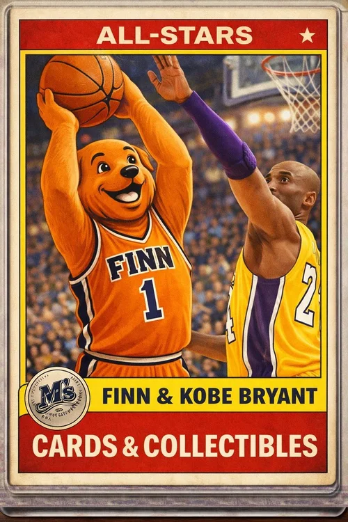 Finn and Kobe Bryant All-Stars card