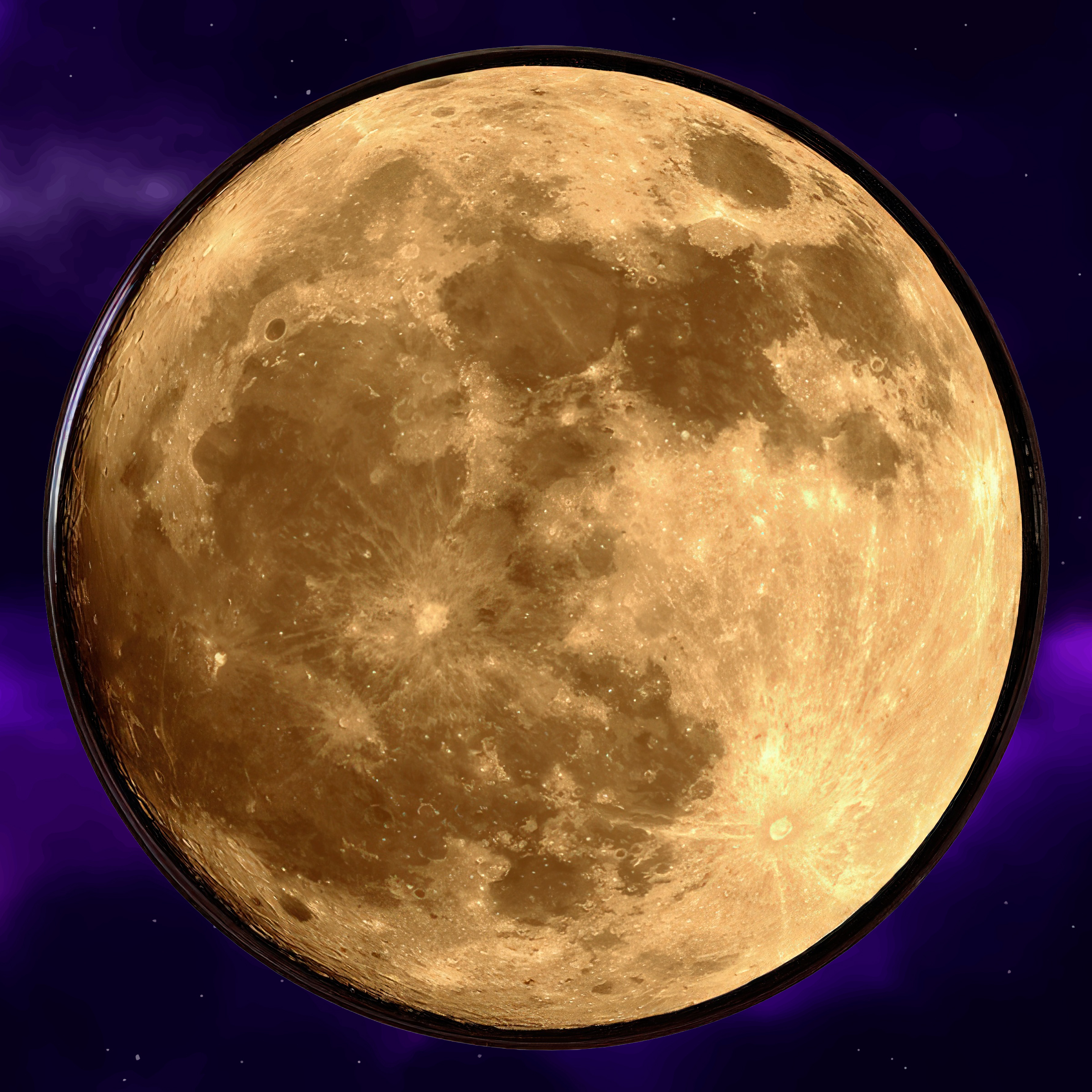 Illuminated Moon Prop
