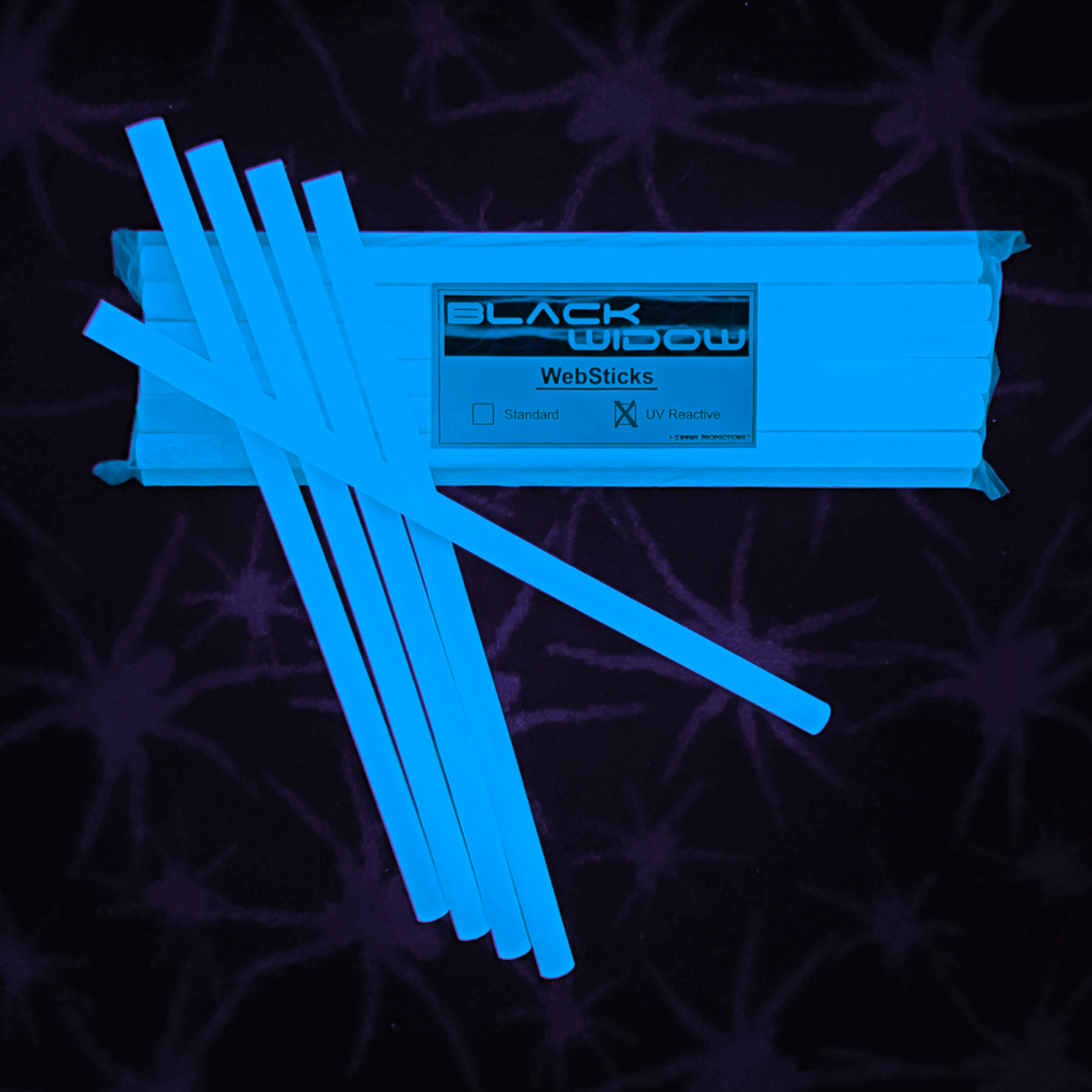 WebSticks - UV Reactive