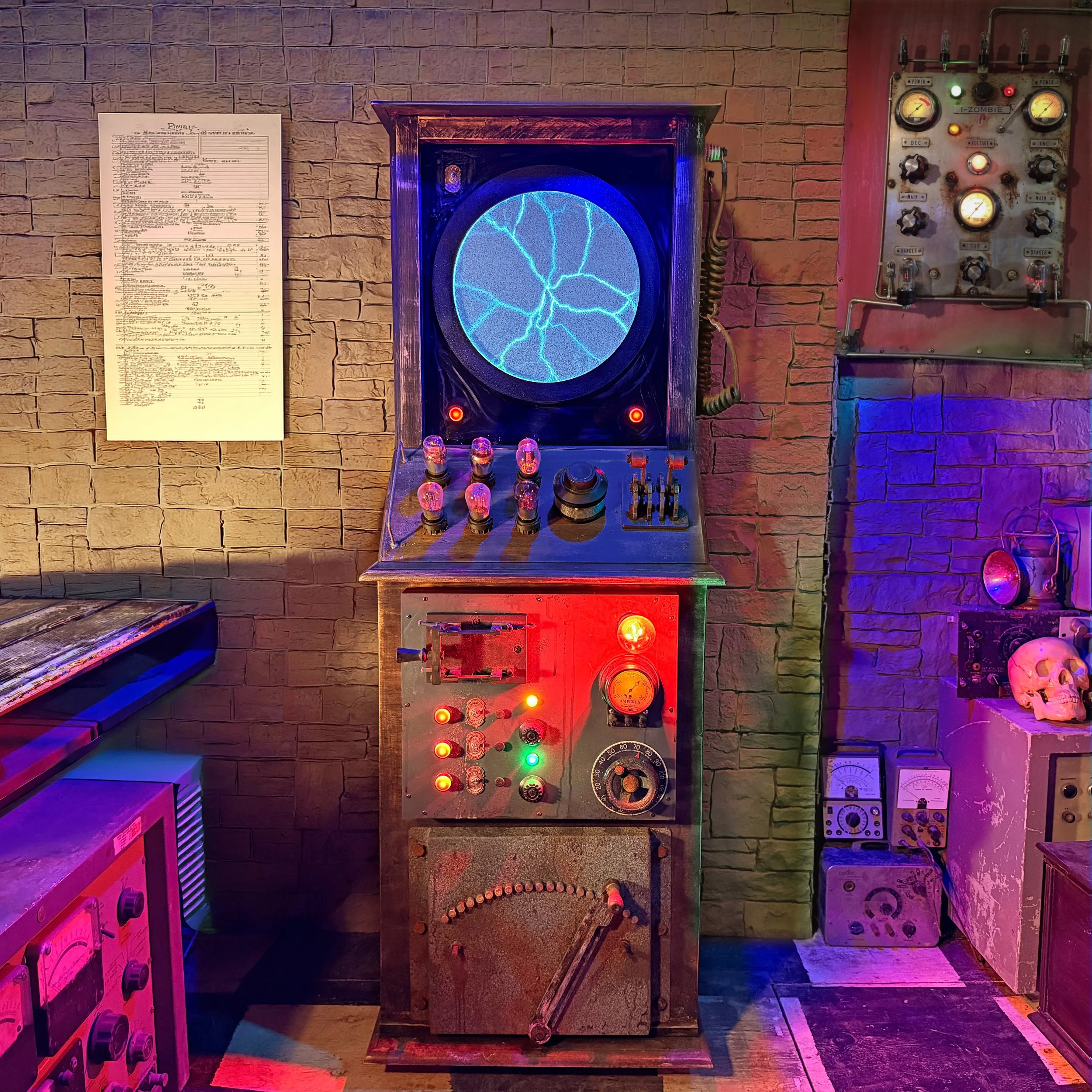 High Voltage Power Collection & Dissemination Console