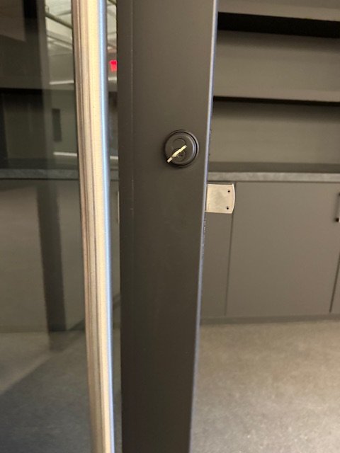 After Aluminum Door Hole Repair