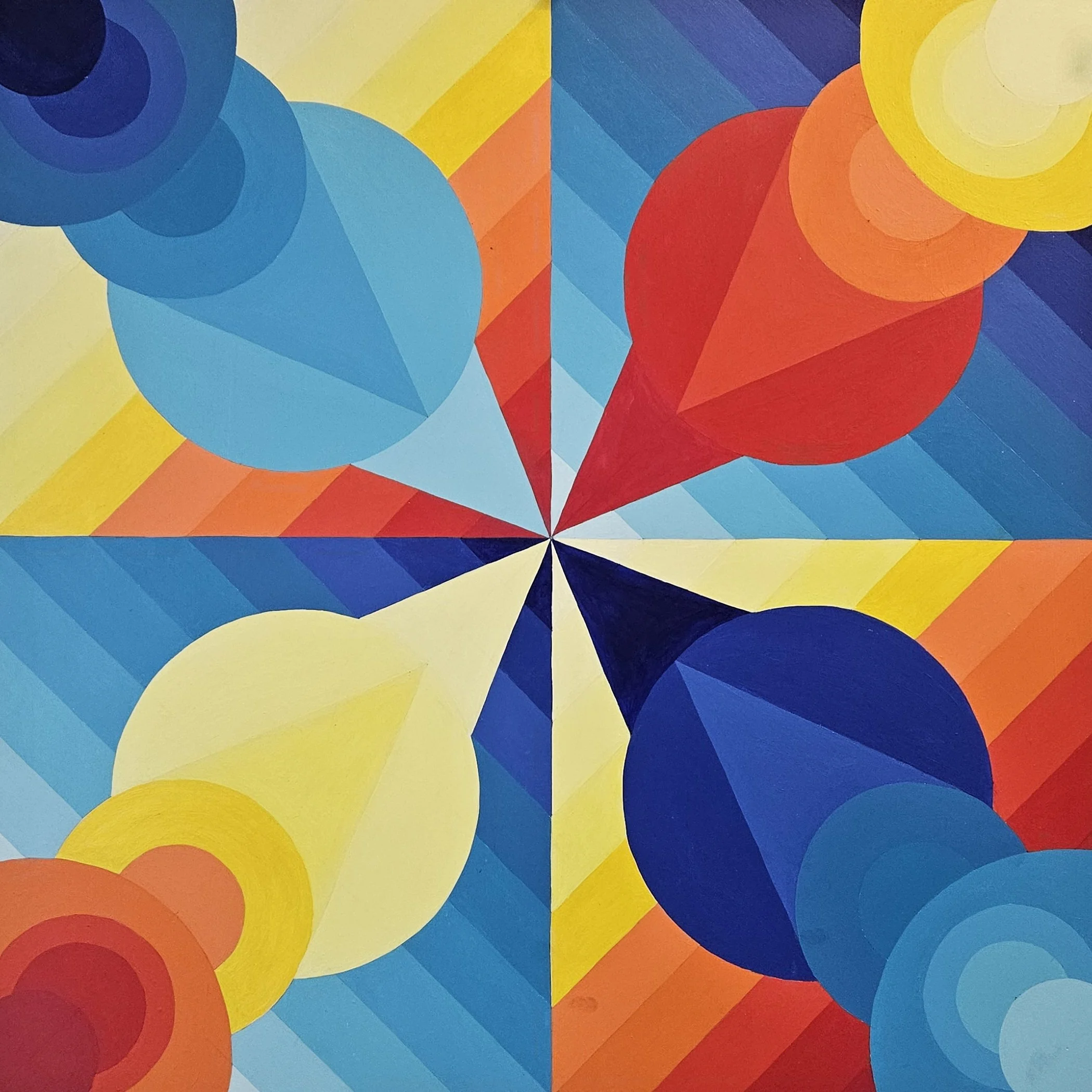 Temperature 
30x30 Acrylic on Wood Panel