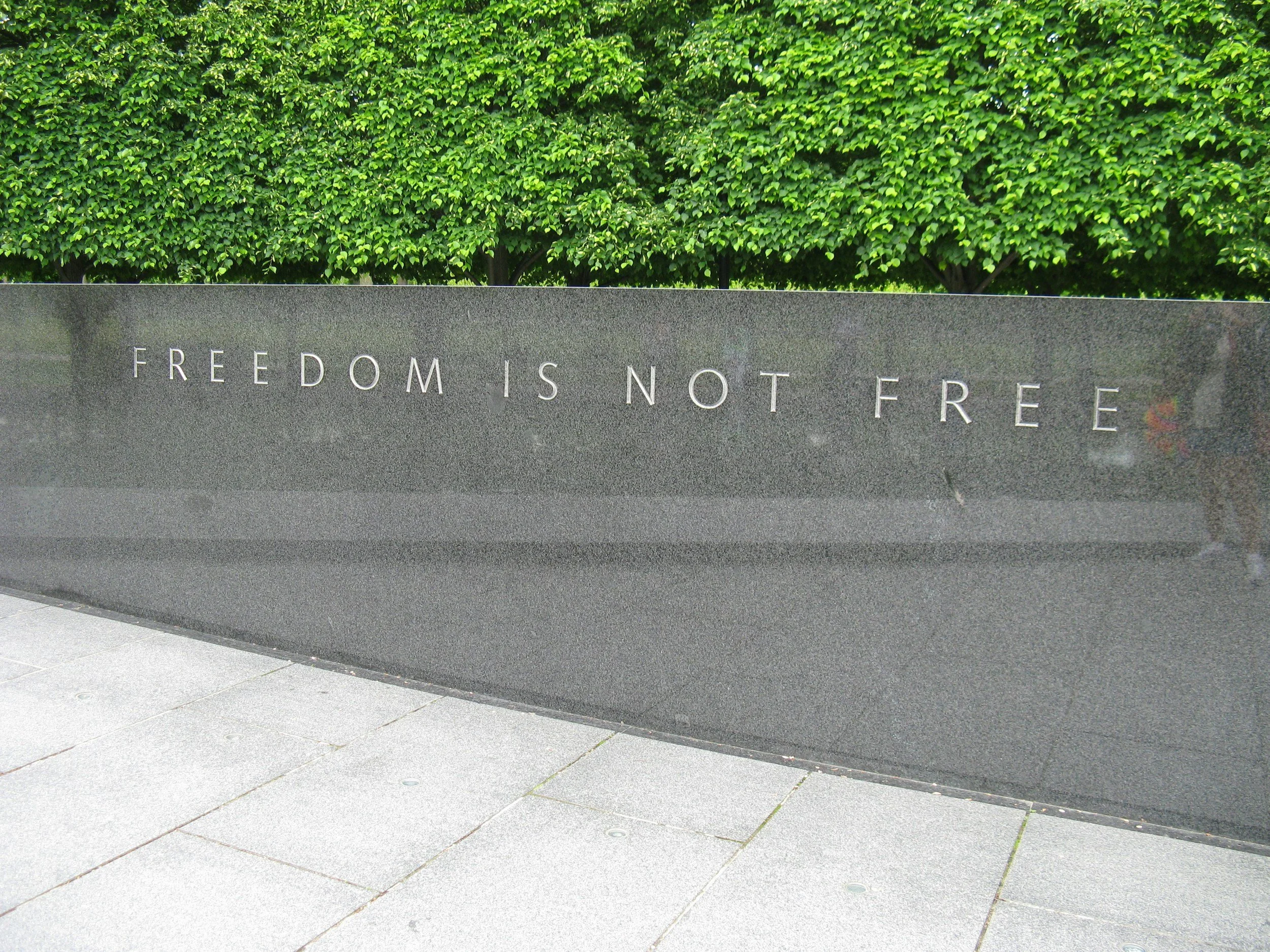 In Freedom We Trust…