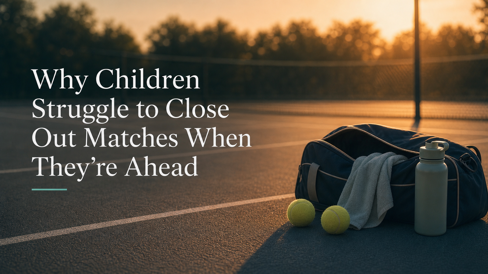 Understanding Why Children Struggle to Finish Matches When They’re Ahead