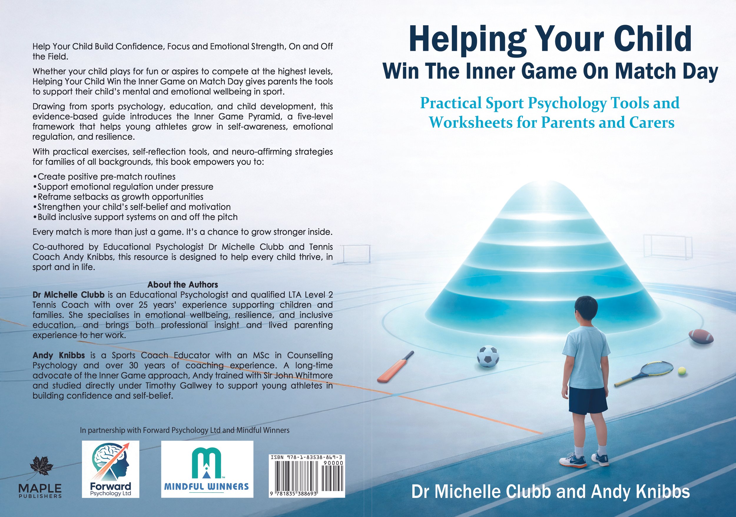 Helping Your Child Win The Inner Game On Match Day.   A guide for parents to help increase your child's resilience, well-being and success on match day.