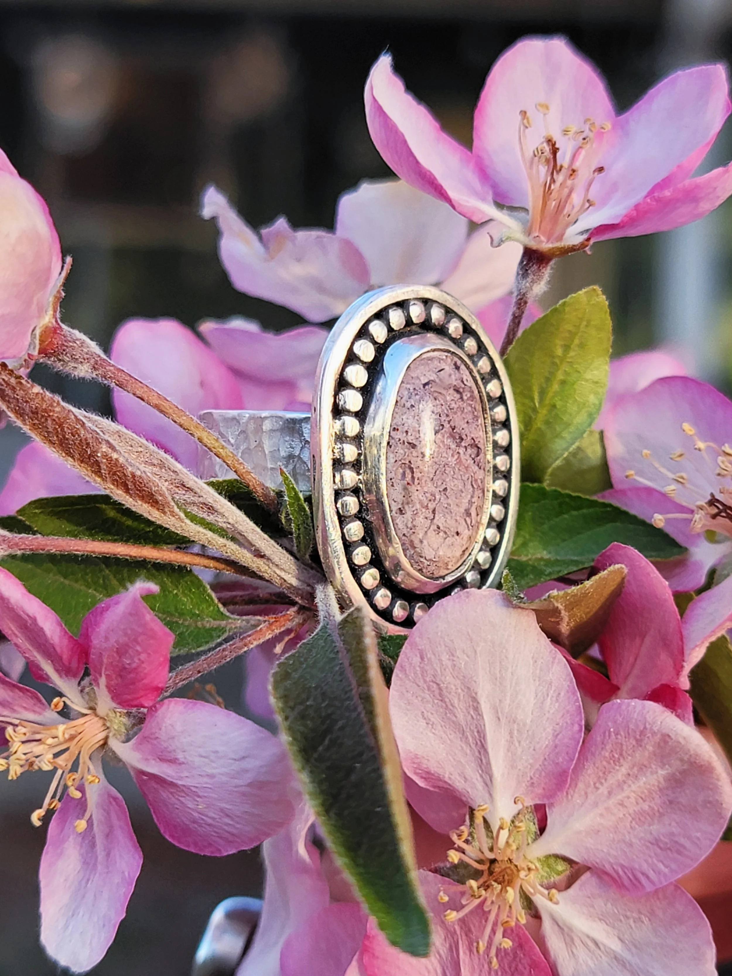 Mexican Fire Opal Statement Ring